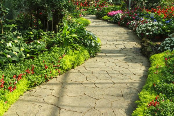 Stone Pathway Repair in Gastonia