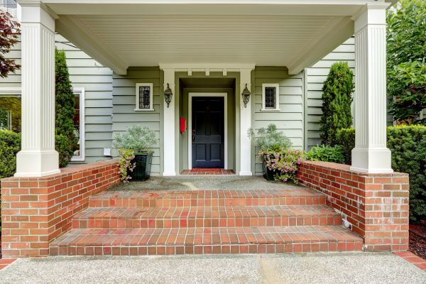 Front Porch Masonry Repair in Gastonia
