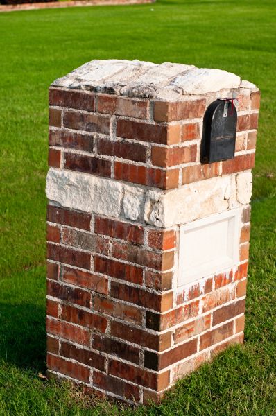 Brick Mailbox Installation in Gastonia