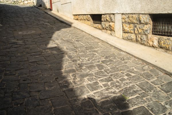 Stone Sidewalk Repair in Gastonia
