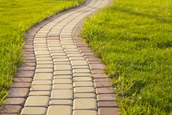 Sidewalk Brick Repair in Gastonia